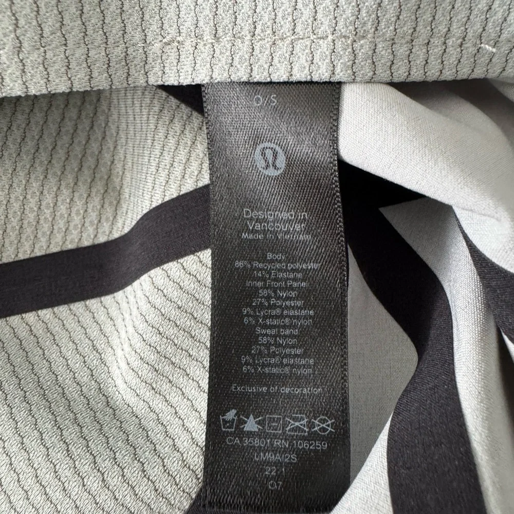 lululemon Fast and Free Soft Athletic Hat Heathered Gray